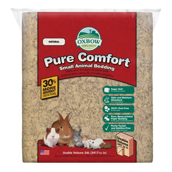 Oxbow Pure Comfort Bedding | Ultra-Soft Paper Bedding | Dust-Free | 56L