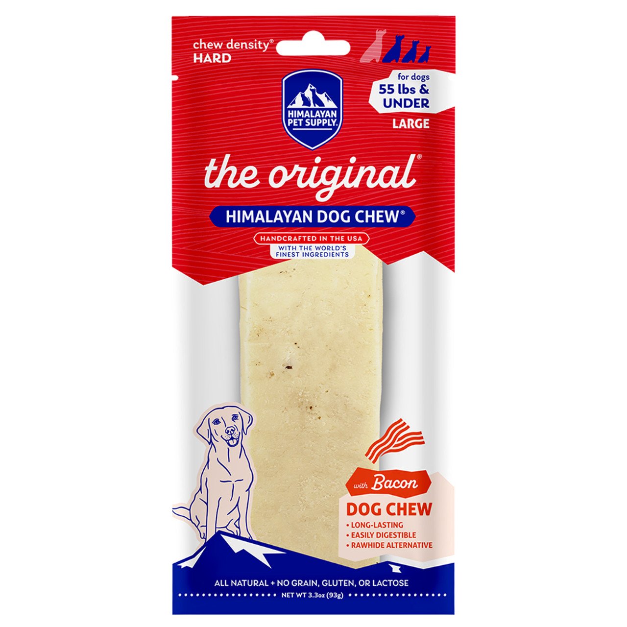 Himalayan Pet Supply Bacon Flavoured Dog Chew - Large