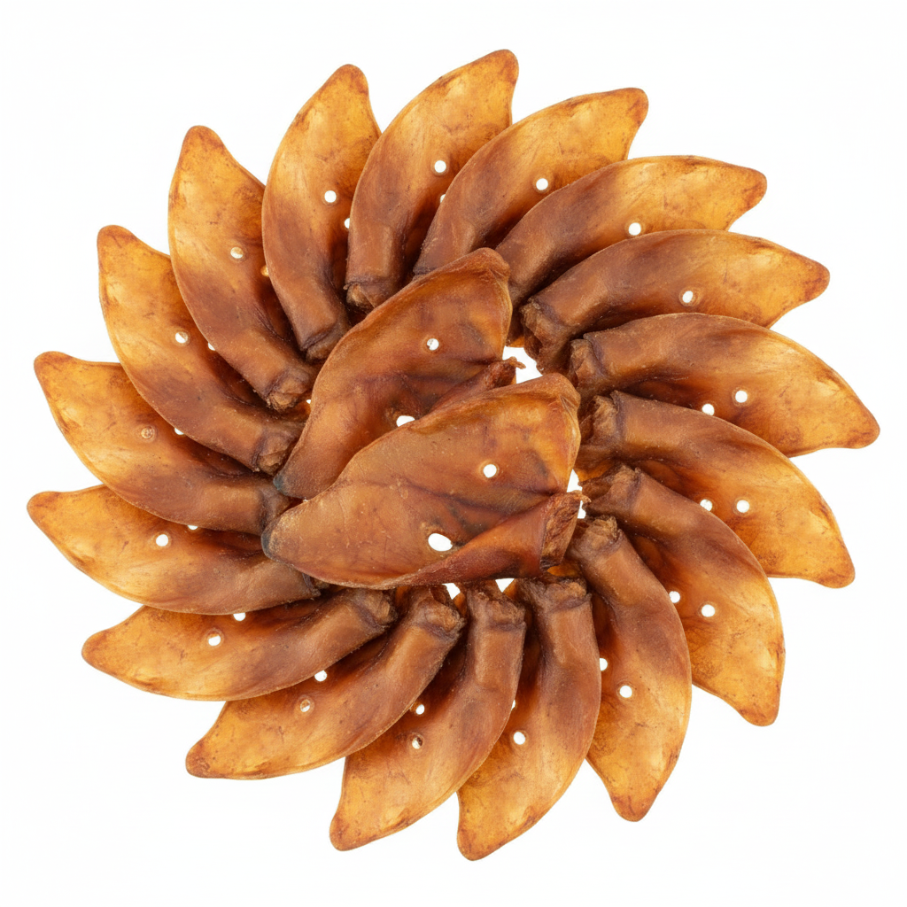 Natural Pig Ears Dog Treats | Single, 10, 20 & 100 Pack