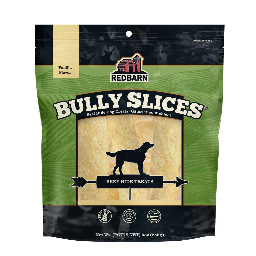 RedBarn Bully Slices Vanilla 9 oz – Dog Chew Treats