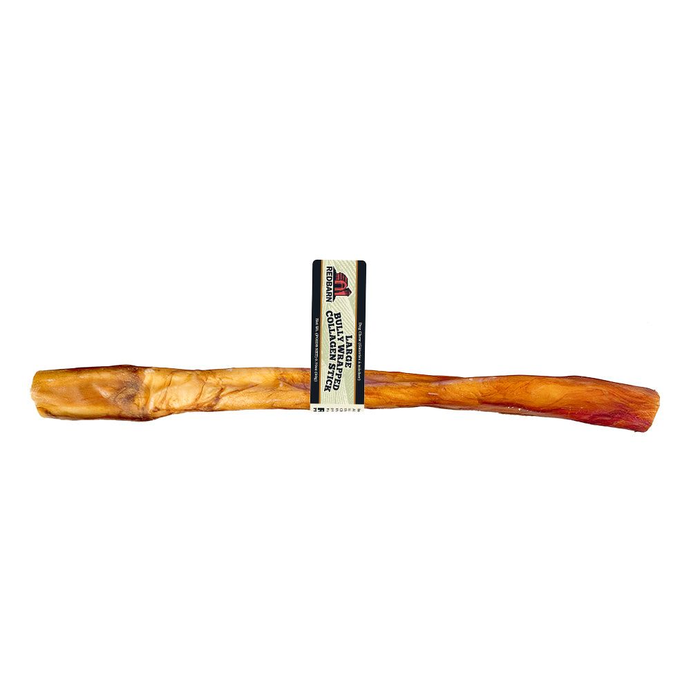 RedBarn Collagen Stick Bully Wrapped Large – Natural Dog Chew