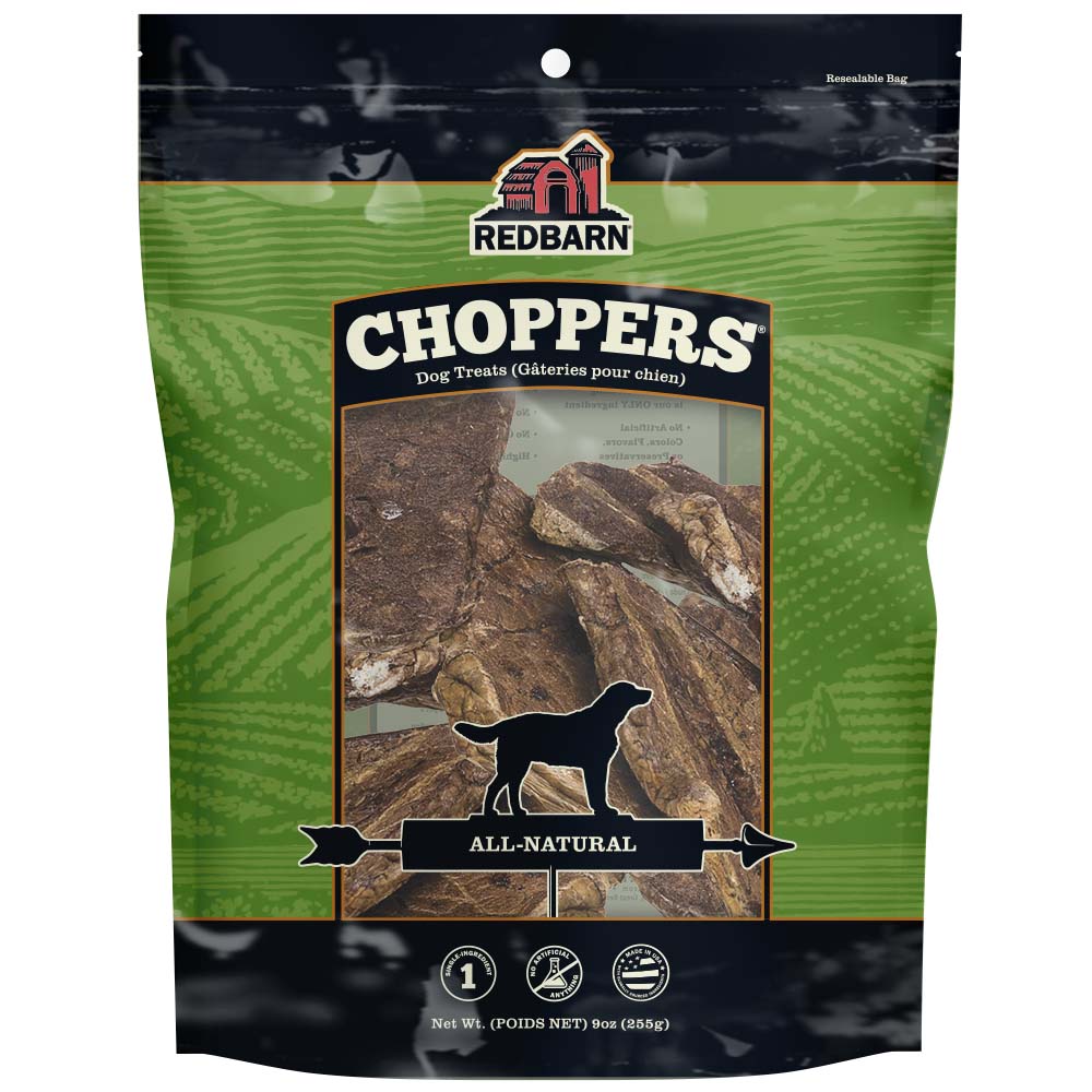 RedBarn Choppers Beef Lung 9 oz – Crunchy Dog Treats