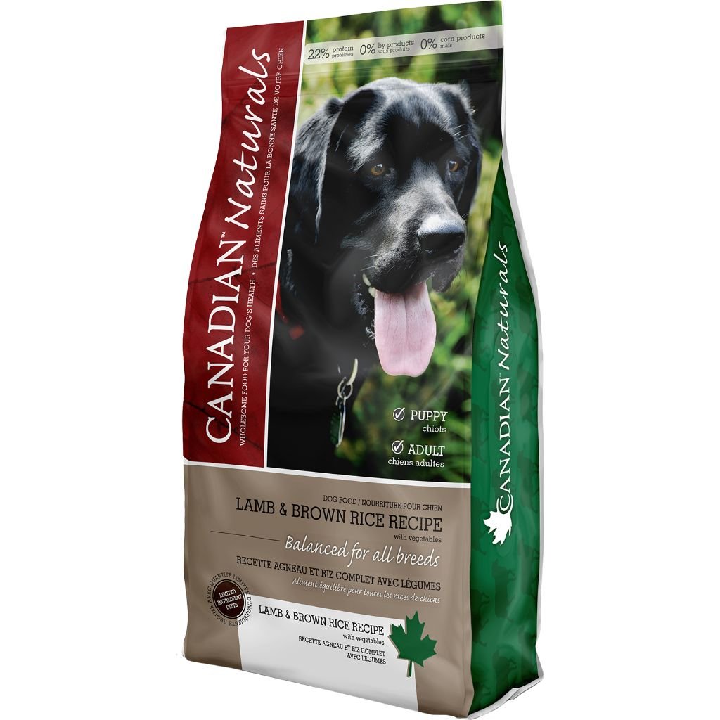 Canadian Naturals Lamb & Brown Rice Dry Dog Food | All Life Stages, Made in Canada