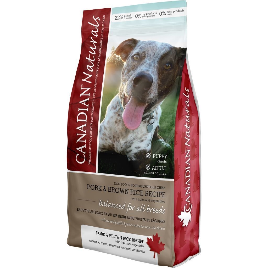 Canadian Naturals Dog Pork & Brown Rice Recipe