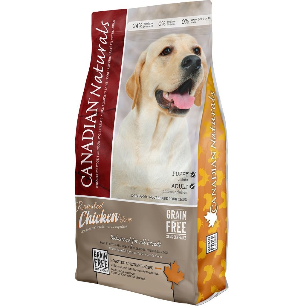 Canadian Naturals Grain-Free Roasted Chicken Dry Dog Food | High-Meat, GMO-Free, Made in Canada