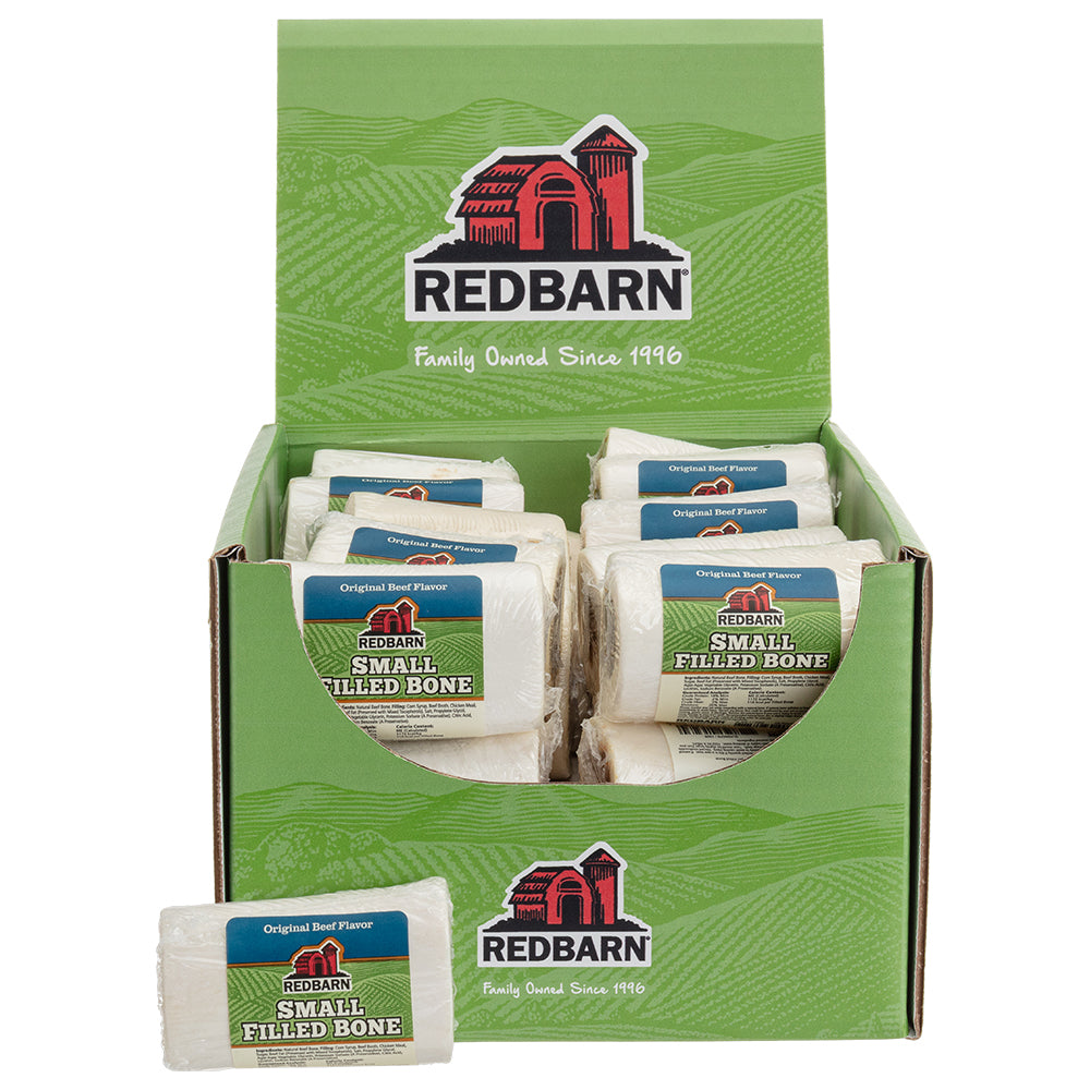 RedBarn Filled Bone Beef Small – Natural Dog Chew Treat