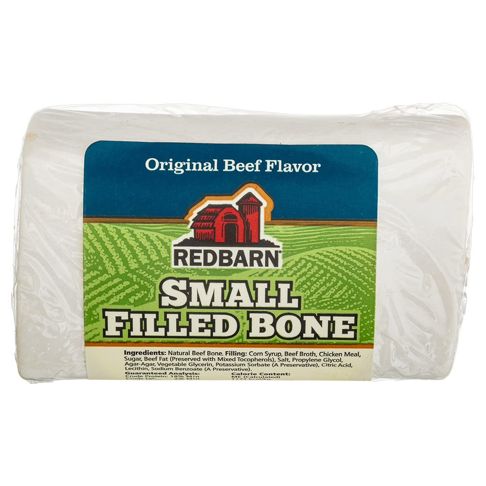 RedBarn Filled Bone Beef Small – Natural Dog Chew Treat