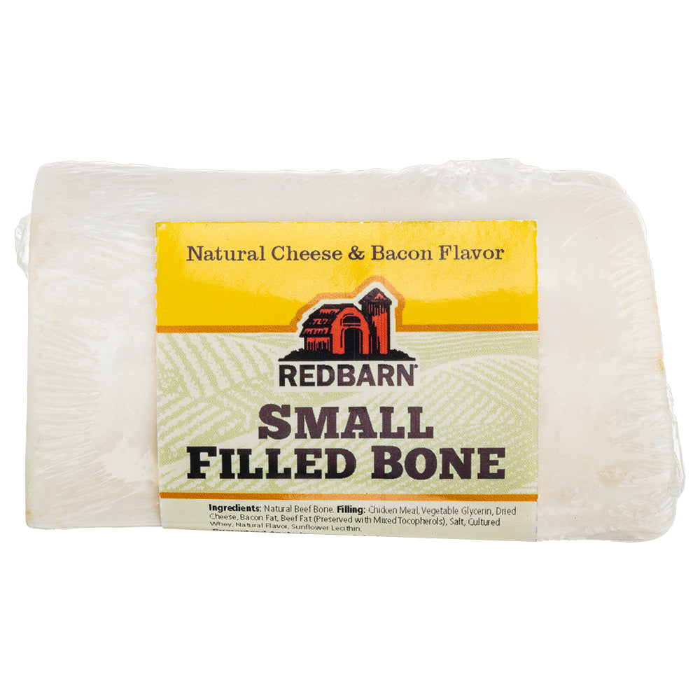 RedBarn Natural Filled Bone Cheese & Bacon Small – Dog Chew