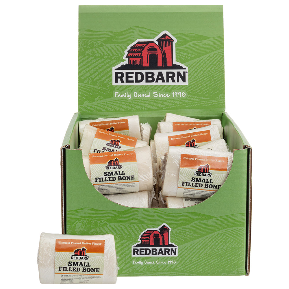 RedBarn Natural Filled Bone Peanut Butter Small – Dog Chew