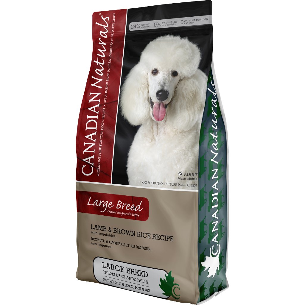 Canadian Naturals Dog Grain Free Lamb & Rice - Large Breed 26.5lbs