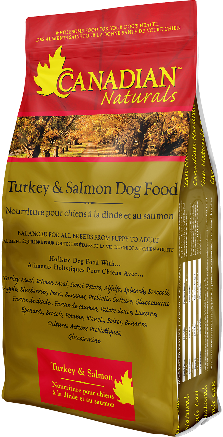 Canadian Naturals Dog Turkey & Salmon Recipe