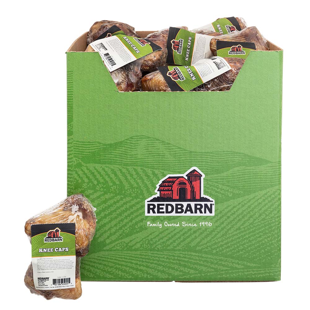 RedBarn Knee Cap 2-Pack – Natural Beef Knee Cap Dog Chews