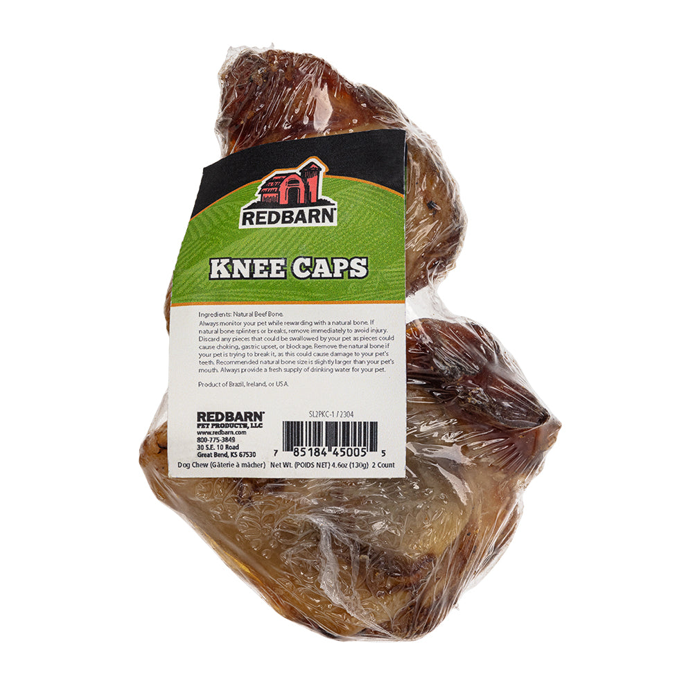 RedBarn Knee Cap 2-Pack – Natural Beef Knee Cap Dog Chews