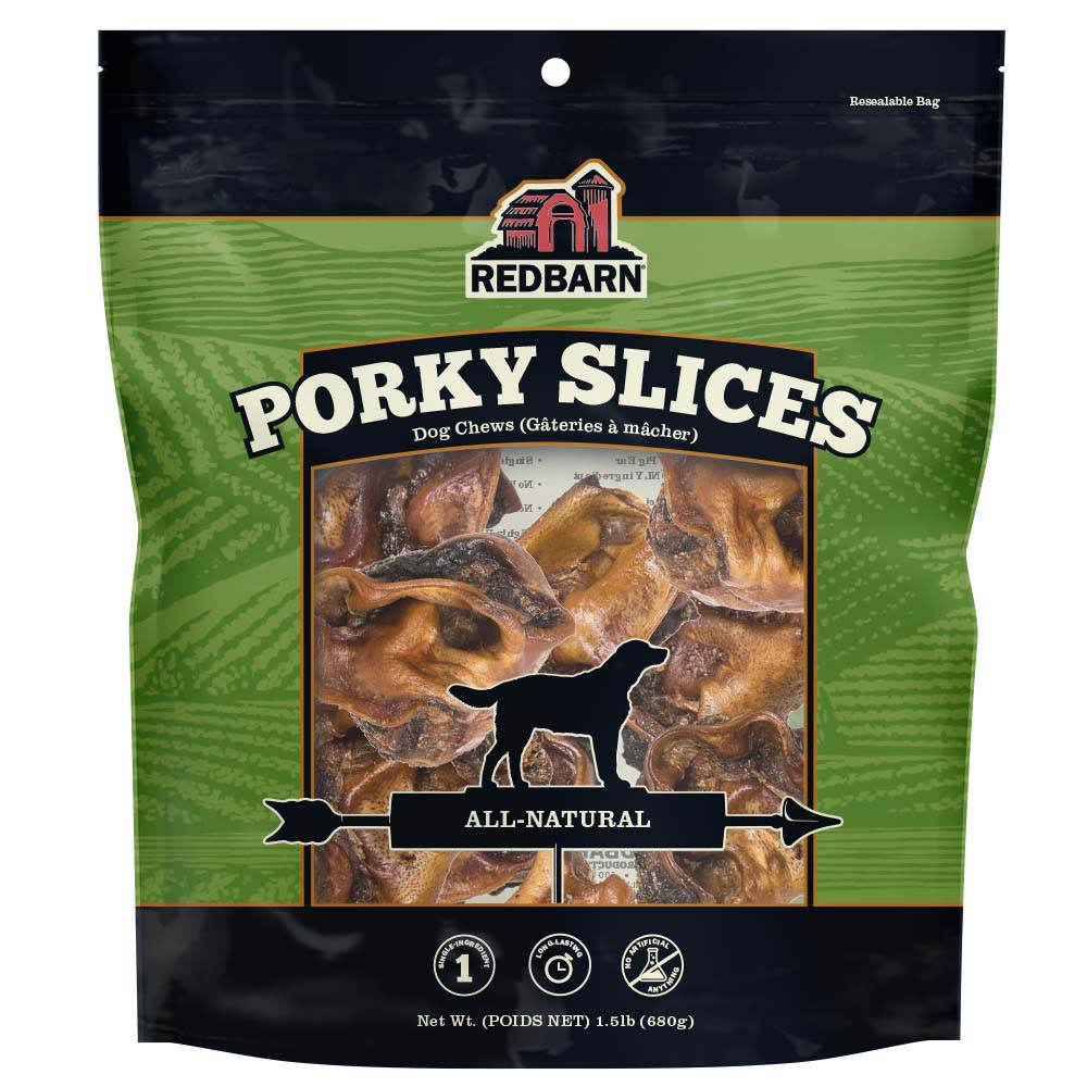 RedBarn Pork Slices 1.5 lb – Natural Pork Dog Treats