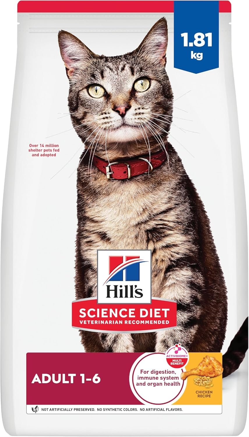 Hill's Science Diet Adult Chicken Recipe Dry Cat Food | 4lb
