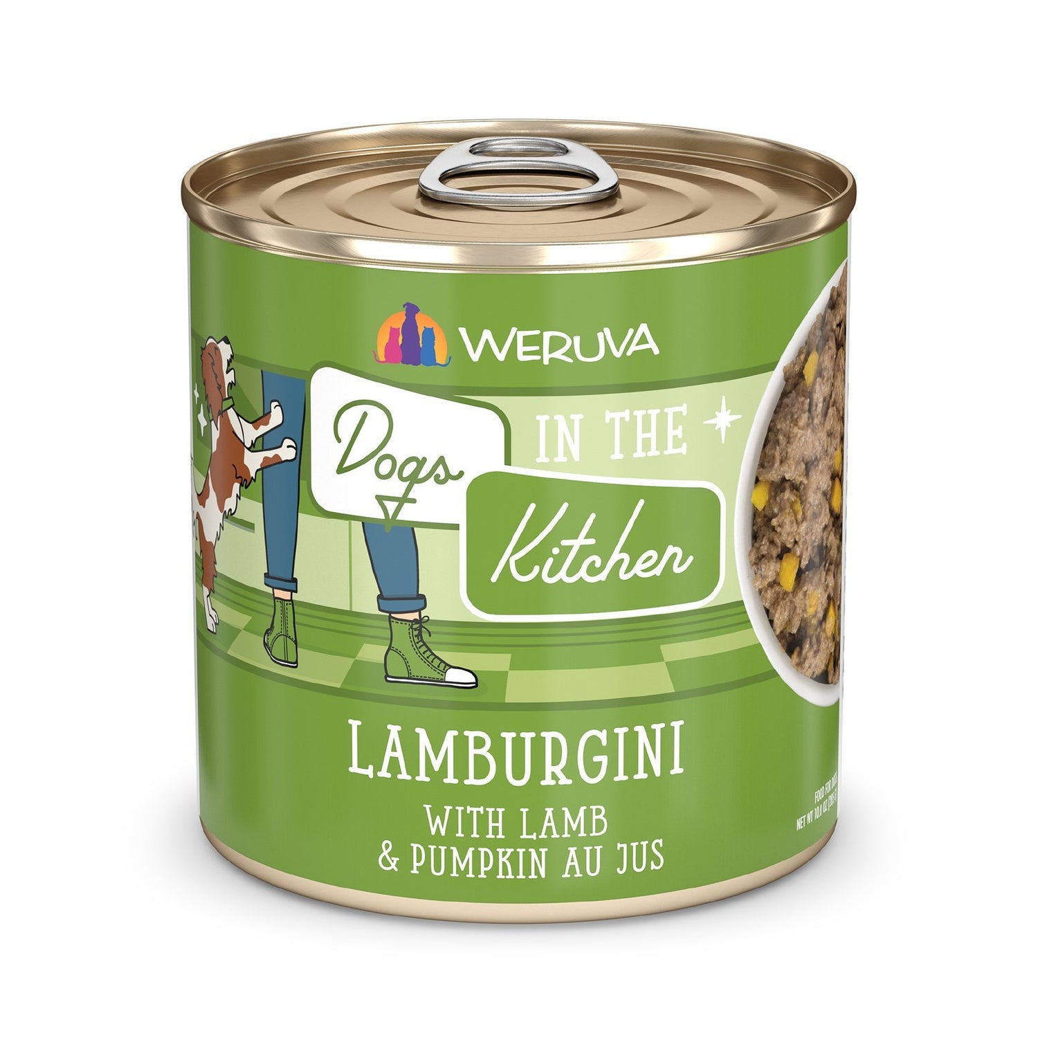 Weruva Cats in the Kitchen Lamburgini High-Protein Wet Cat Food | Lamb & Tuna in Au Jus