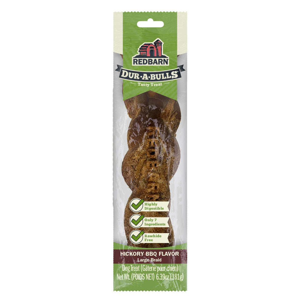 RedBarn Dur-A-Bulls Stick Medium – Durable Bully Stick Dog Chew