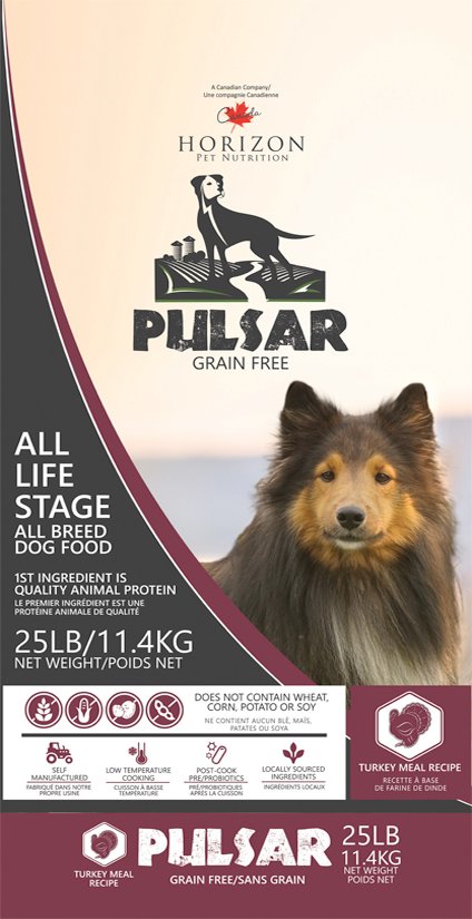 Horizon Pulsar Dog Turkey Recipe