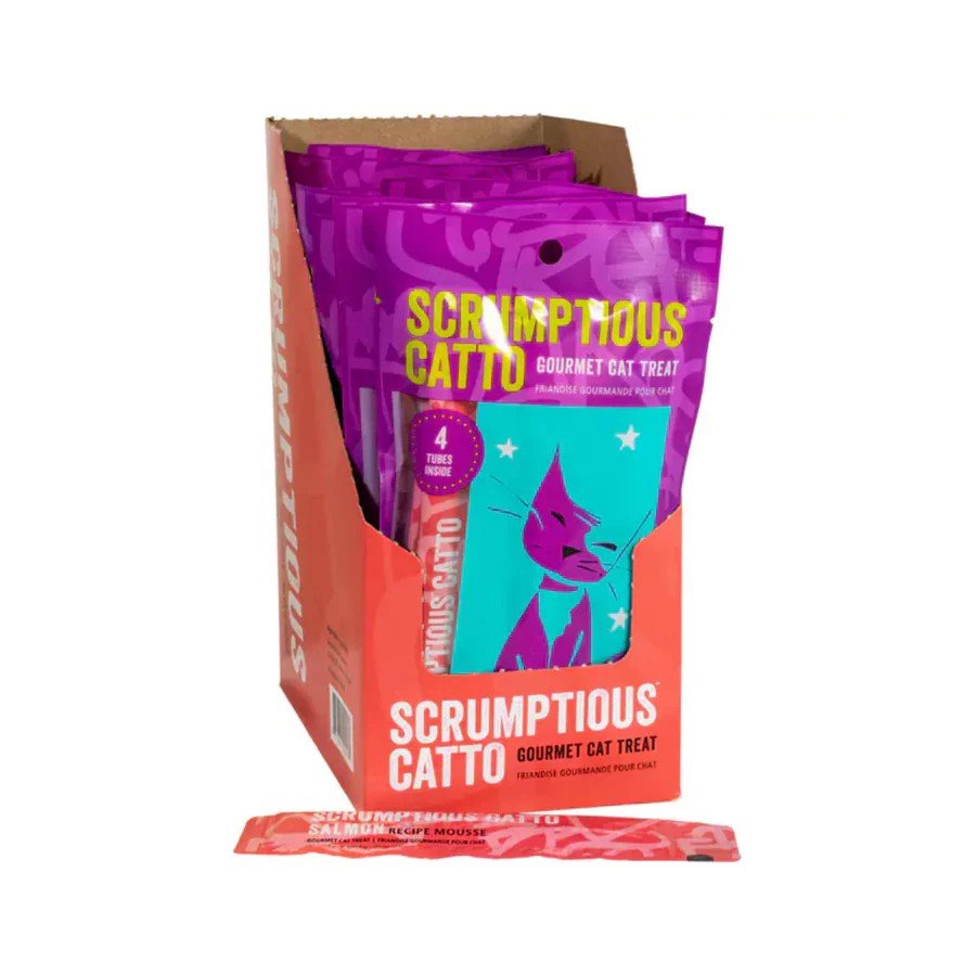 Scrumptious Catto Gourmet Mousse Cat Treats - Salmon