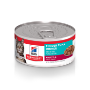 Hill's Science Diet Adult Tender Tuna Dinner Wet Cat Food – 5.5oz Can