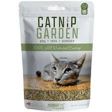Multipet Catnip Garden Organic Catnip | USA-Grown Pesticide-Free | 0.5oz, 1oz & 4oz