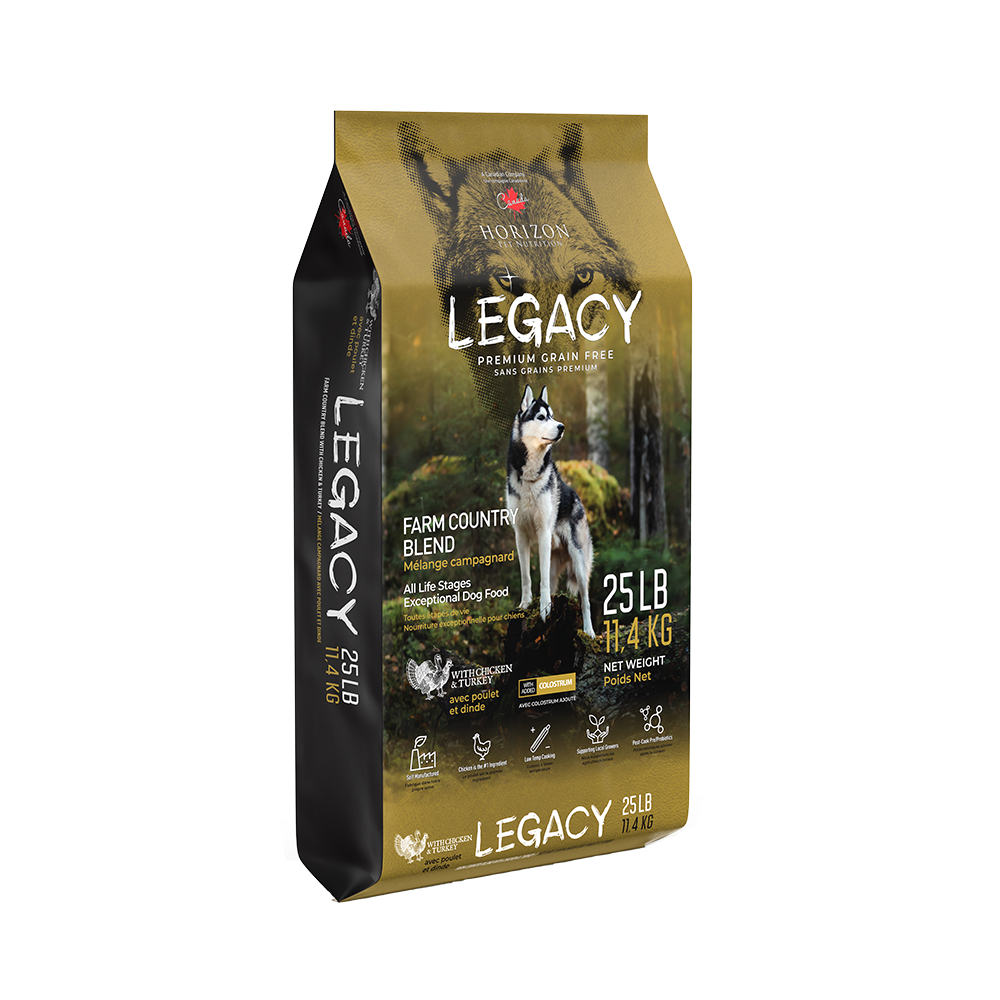 Horizon Legacy Farm Country Grain-Free Dry Dog Food – Chicken, Turkey & Salmon | All Life Stages