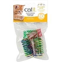 Catit Playground Plastic Springs Large | Interactive Cat Toy for Active Play