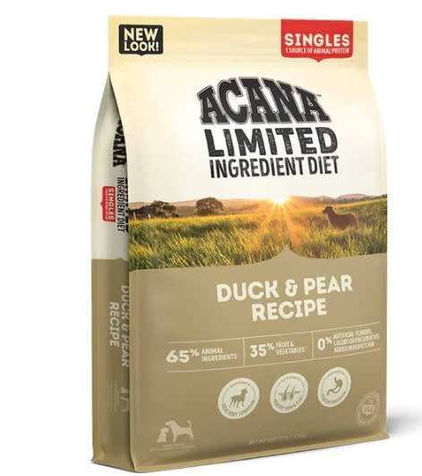 ACANA Singles Duck & Pear Recipe