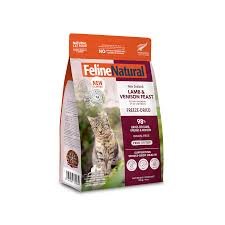 Feline Natural Lamb & Venison Feast Freeze-Dried Dog Food | Grass-Fed NZ, Novel Protein, 11oz