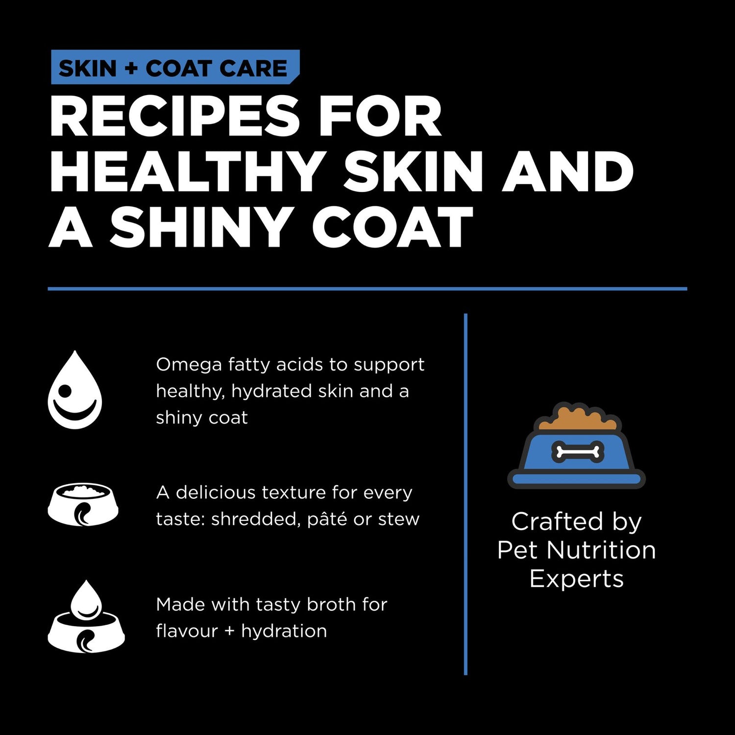 Go! Solutions Skin + Coat Care Shredded Chicken with Grains Wet Dog Food – Omega-Rich, Healthy Skin & Coat | Made in Ontario