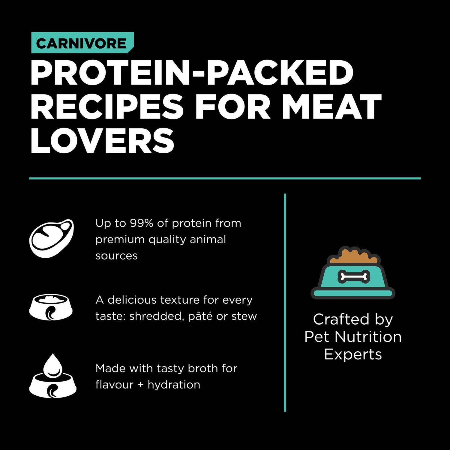 Go! Solutions Carnivore Chicken, Turkey & Duck Grain-Free Stew Wet Dog Food – Triple Protein, All Life Stages | Made in Ontario