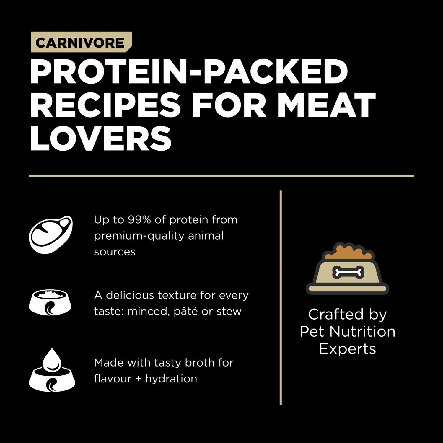 Go! Solutions Carnivore Lamb + Wild Boar Grain-Free Minced Wet Cat Food – Novel Dual Protein, All Life Stages | Made in Ontario