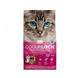 Intersand Odourlock Baby Powder Multi-Cat Clumping Cat Litter – 40+ Day Odour Control | 6kg & 12kg