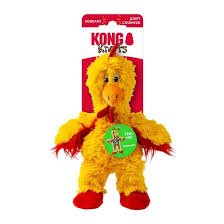 Kong Knots Chicken Dog Toy | Plush & Rope | Small