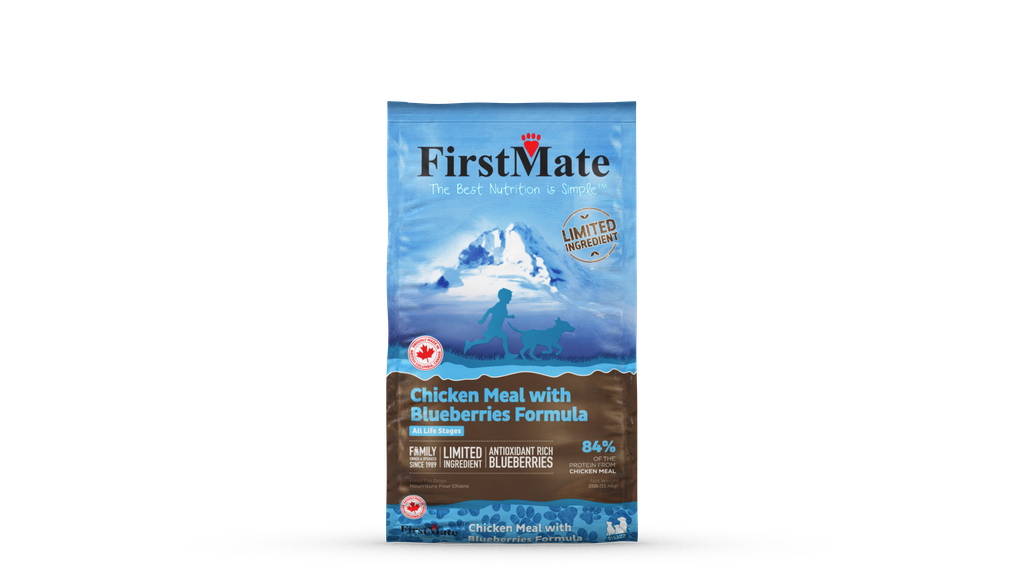 FirstMate Limited Ingredient Chicken with Blueberries for Dogs
