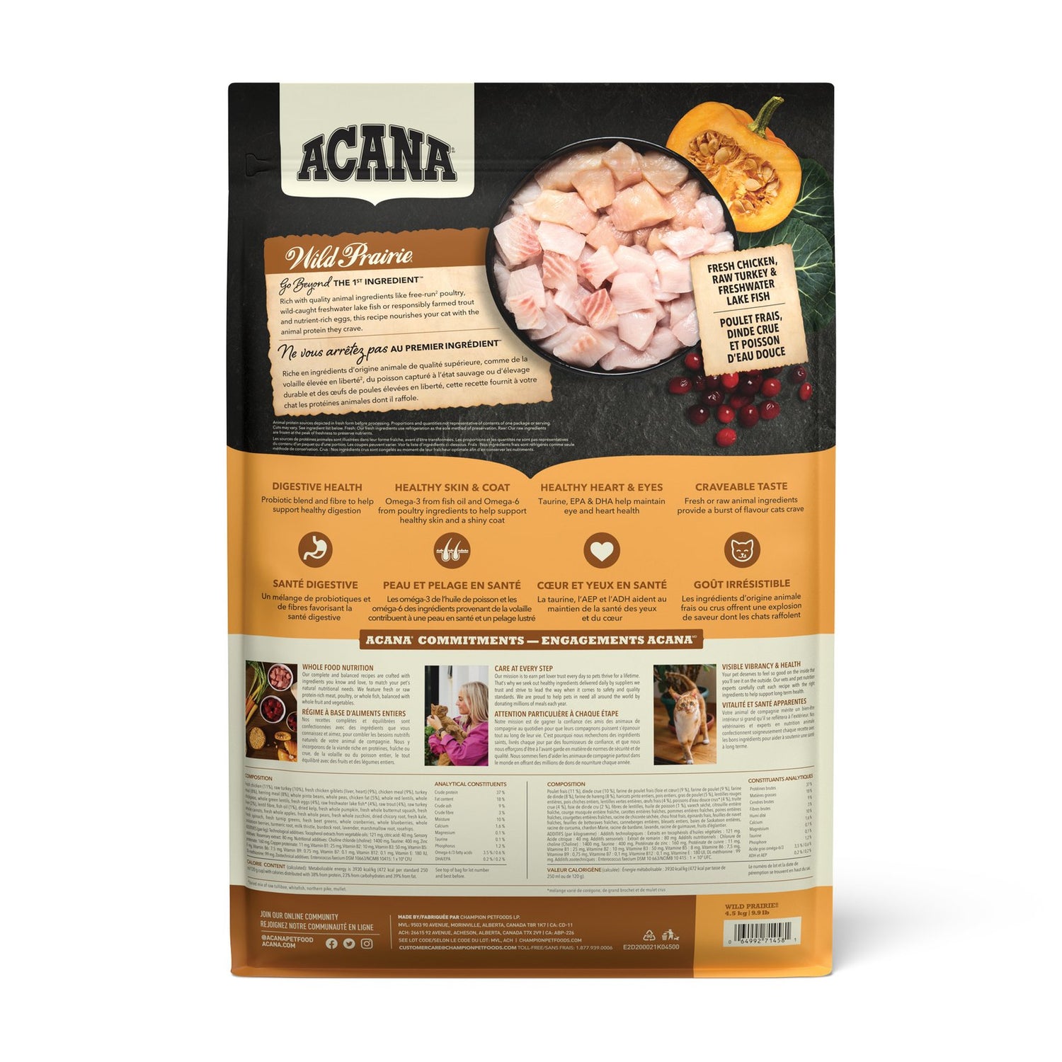 ACANA Cat Highest Protein Wild Prairie