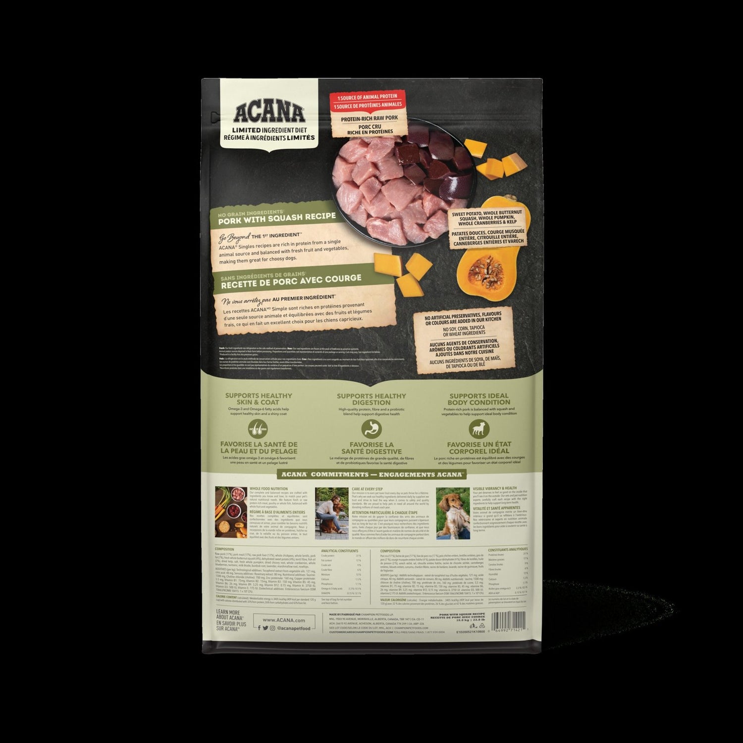 ACANA Singles Pork & Squash Recipe