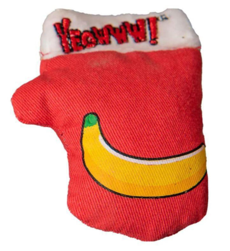 Yeowww! Catnip Kitten Mittens Organic Catnip Cat Toy | Mitten-Shaped Interactive Toy
