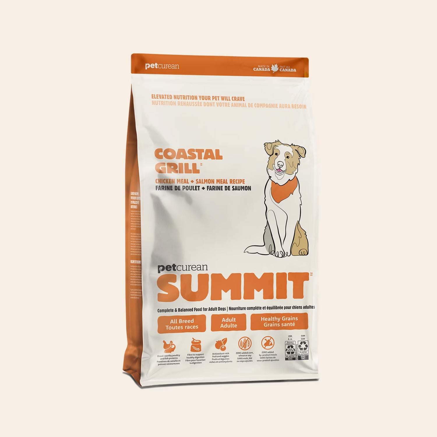Summit Coastal Grill Dry Dog Food – Grain-Free Ocean Recipe 25lb