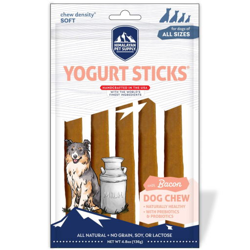 Himalayan Pet Supply Yogurt Sticks Bacon 4.8oz