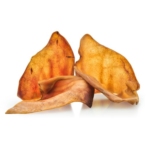 Natural Pig Ears Dog Treats | Single, 10, 20 & 100 Pack